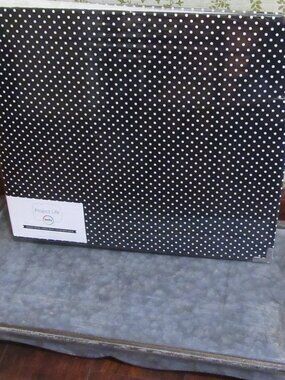 NIP Becky Higgins Project Life 13x15 in. Scrapbook Midnight Collection w. dots